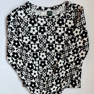 Wild Fable Long Sleeve Crop Top